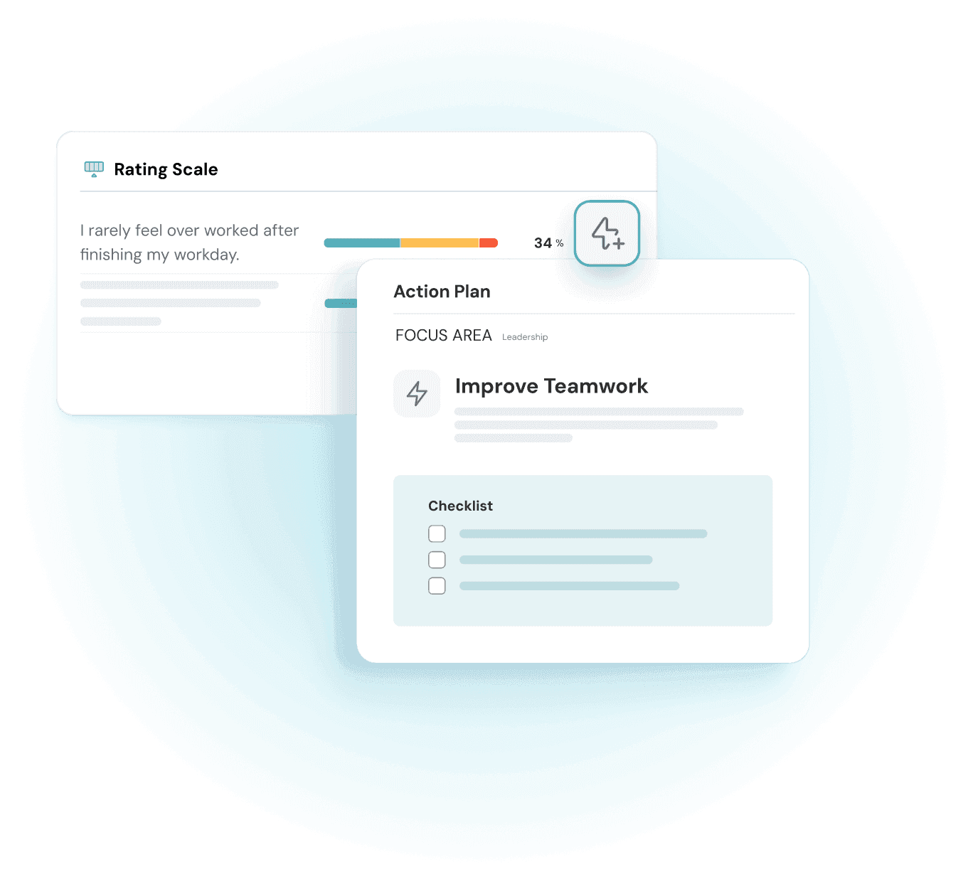 Transforme insights de satisfação em ação sem perder o ritmo