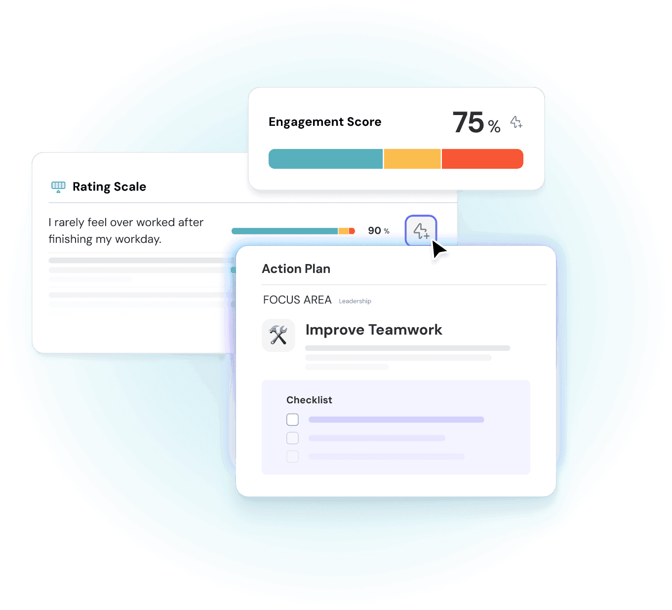 Feche o ciclo de feedback com passos claros, estratégicos e acionáveis